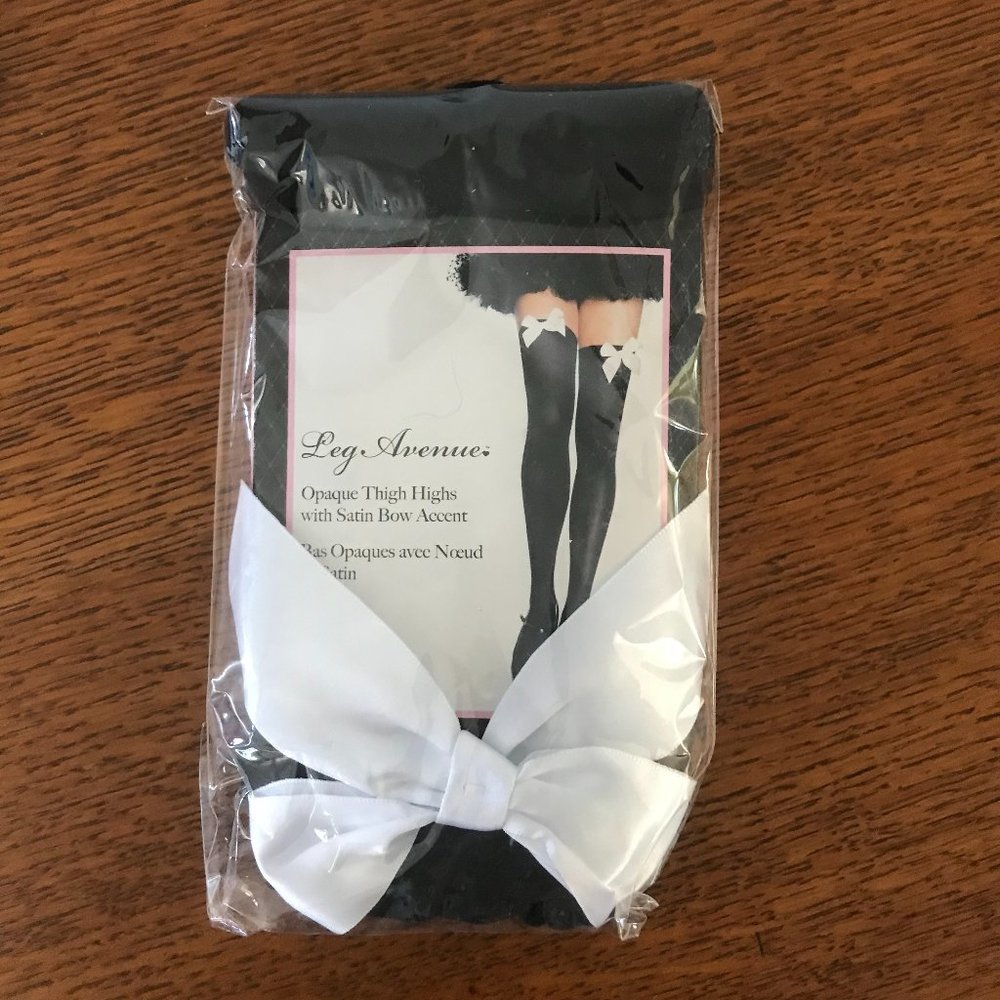 Opaque Thigh Highs